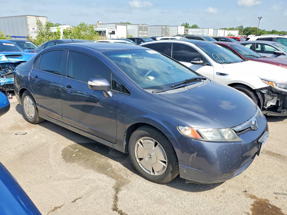 58444566 :رقم المزاد ، JHMFA36257S020095 vin ، 2007 Honda Civic مزاد بيع