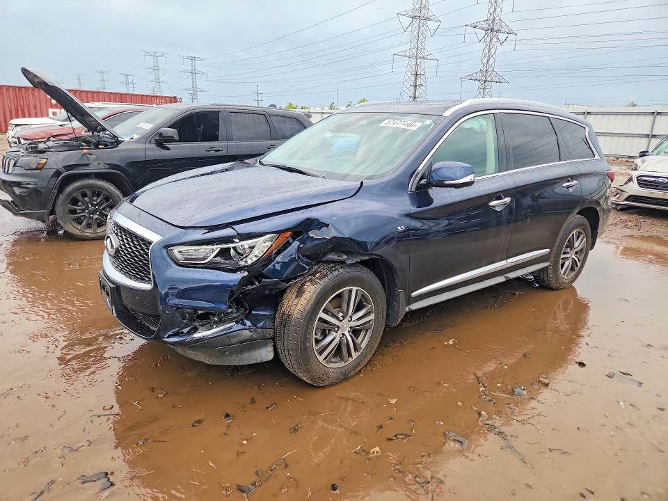 57477446 :رقم المزاد ، 5N1DL0MM1KC530108 vin ، 2019 Infiniti Qx60 مزاد بيع