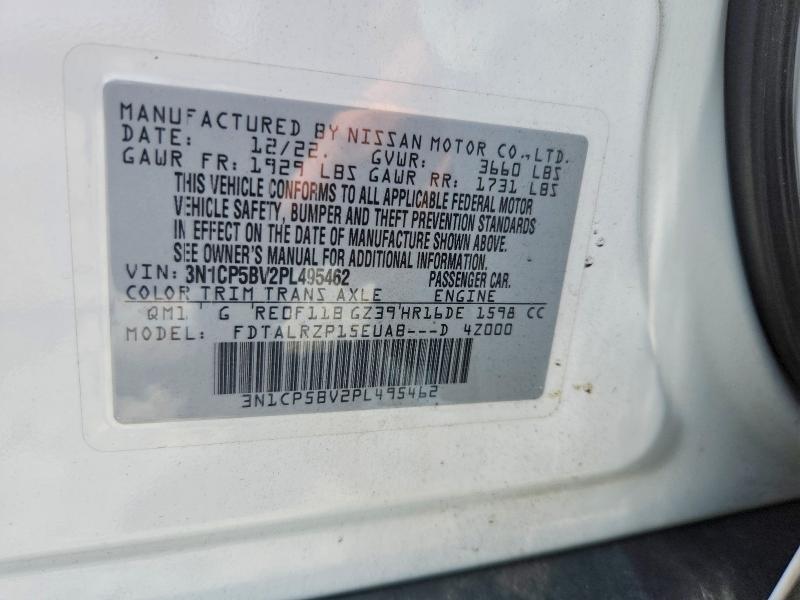 Продаж на аукціоні авто 2023 Nissan Kicks, vin: 3N1CP5BV2PL495462, номер лоту: 56330616