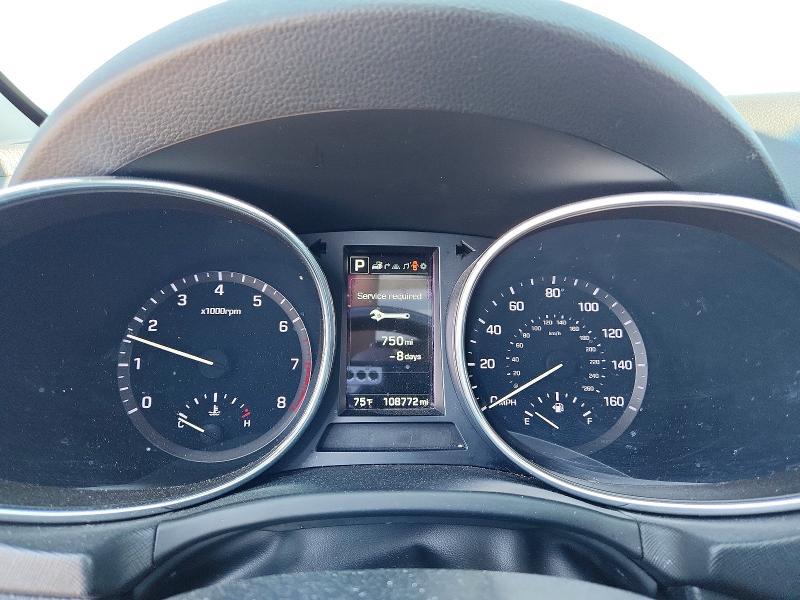 2017 Hyundai Santa Fe Sport მანქანა იყიდება აუქციონზე, vin: 5XYZWDLAXHG408254, აუქციონის ნომერი: 58604336