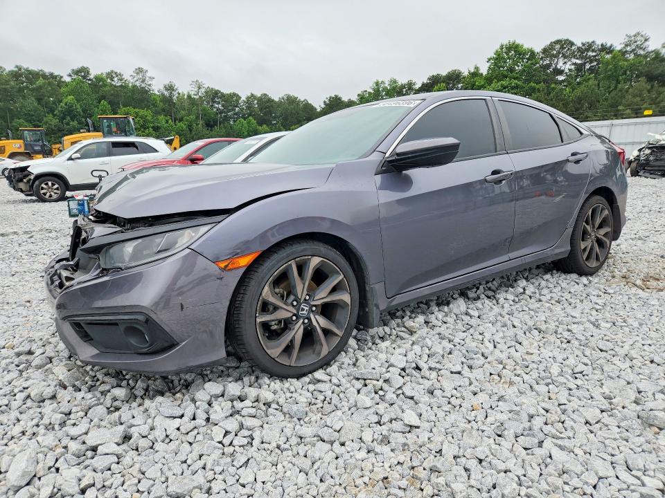 56496396 :رقم المزاد ، 2HGFC2F87MH501710 vin ، 2021 Honda Civic مزاد بيع