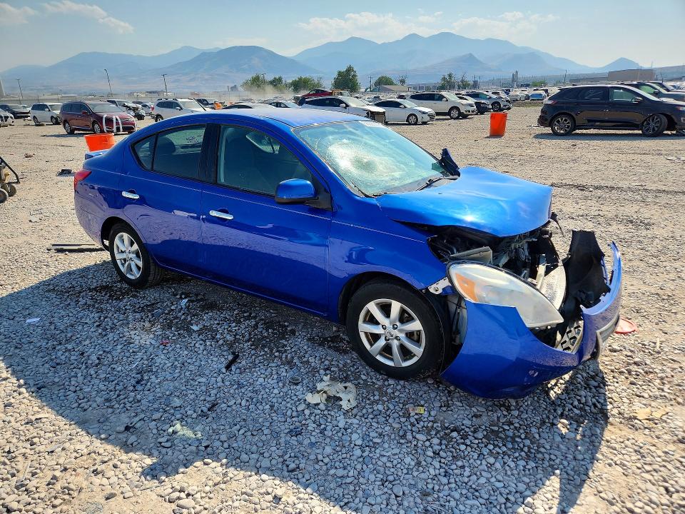 Продажа на аукционе авто 2014 Nissan Versa, vin: 3N1CN7AP7EL864348, номер лота: 58220056