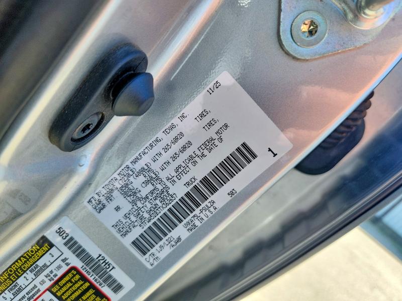 Продаж на аукціоні авто 2026 Toyota Tundra, vin: 5TFWA5DB3TX362657, номер лоту: 58404226