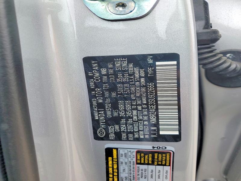 Aukcja sprzedaży 2025 Hyundai Palisade, vin: KM8R24GE3SU922666, numer aukcji: 56321416