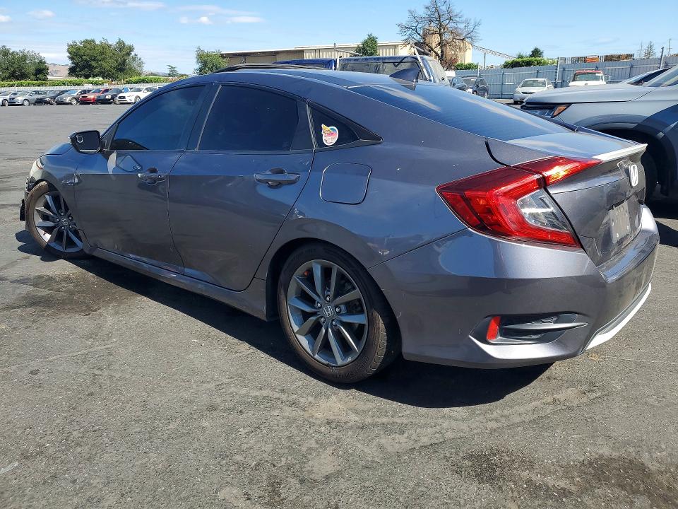 59170016 :رقم المزاد ، 19XFC1F39KE205030 vin ، 2019 Honda Civic مزاد بيع