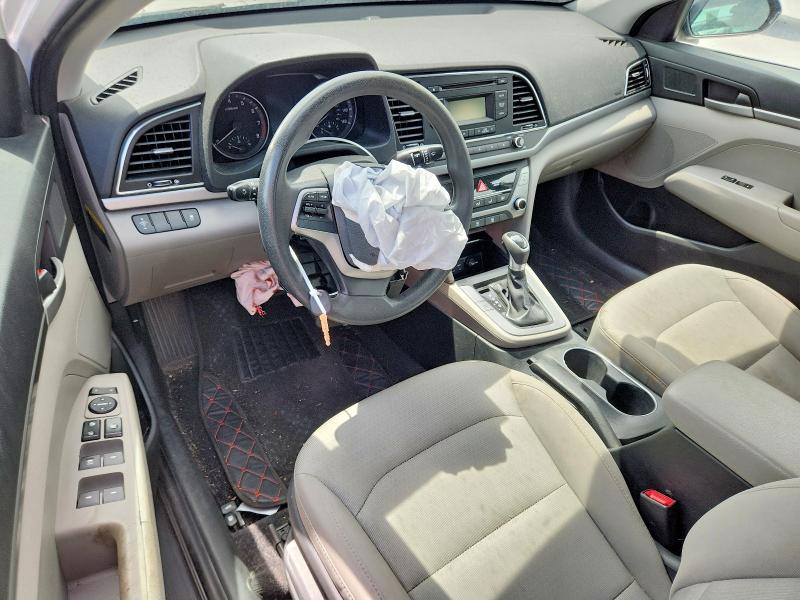 56858086 :رقم المزاد ، 5NPD74LF8HH166169 vin ، 2017 Hyundai Elantra مزاد بيع