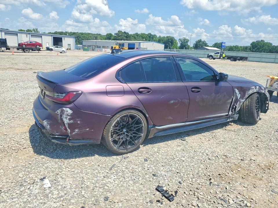 2022 Bmw M3 მანქანა იყიდება აუქციონზე, vin: WBS33AY02NFM17292, აუქციონის ნომერი: 56330446