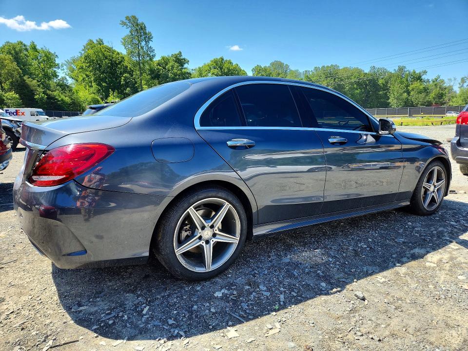 57422146 :رقم المزاد ، 55SWF6GB9FU027774 vin ، 2015 Mercedes-benz C مزاد بيع