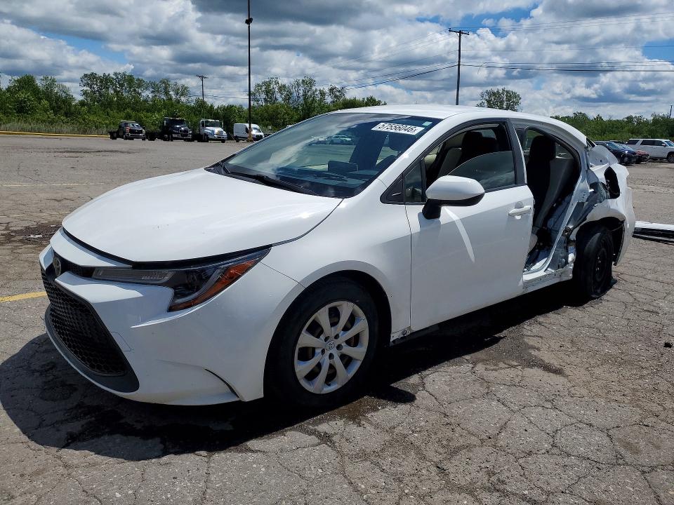 57556046 :رقم المزاد ، JTDEPMAE6MJ145160 vin ، 2021 Toyota Corolla مزاد بيع