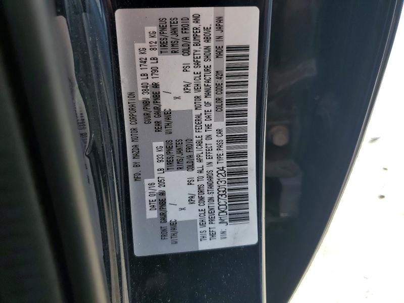 56571546 :رقم المزاد ، JM1DKDC73G0131204 vin ، 2016 Mazda Cx-3 مزاد بيع
