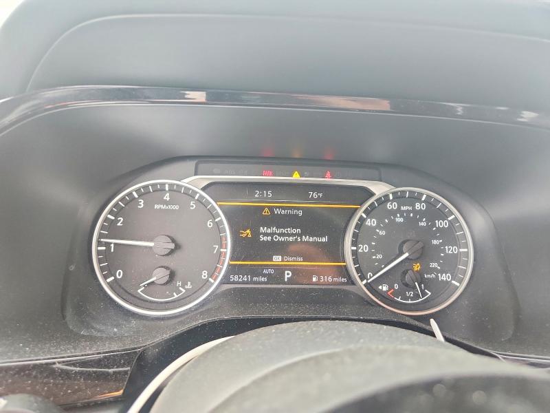 58631066 :رقم المزاد ، 5N1DR3CD3NC204719 vin ، 2022 Nissan Pathfinder مزاد بيع