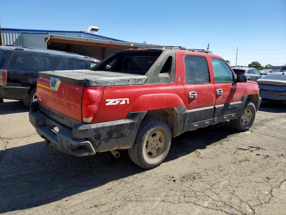 Aukcja sprzedaży 2003 Chevrolet Avalanche, vin: 3GNEK13T83G267552, numer aukcji: 57317966
