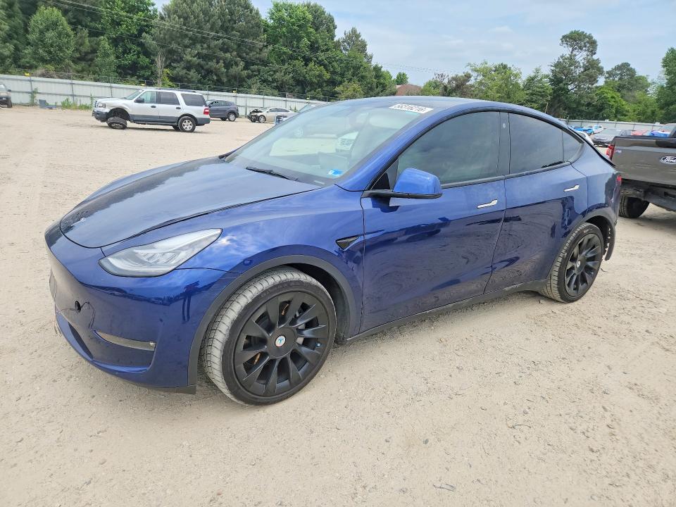 56316216 :رقم المزاد ، 5YJYGDEE7MF257836 vin ، 2021 Tesla Model Y مزاد بيع