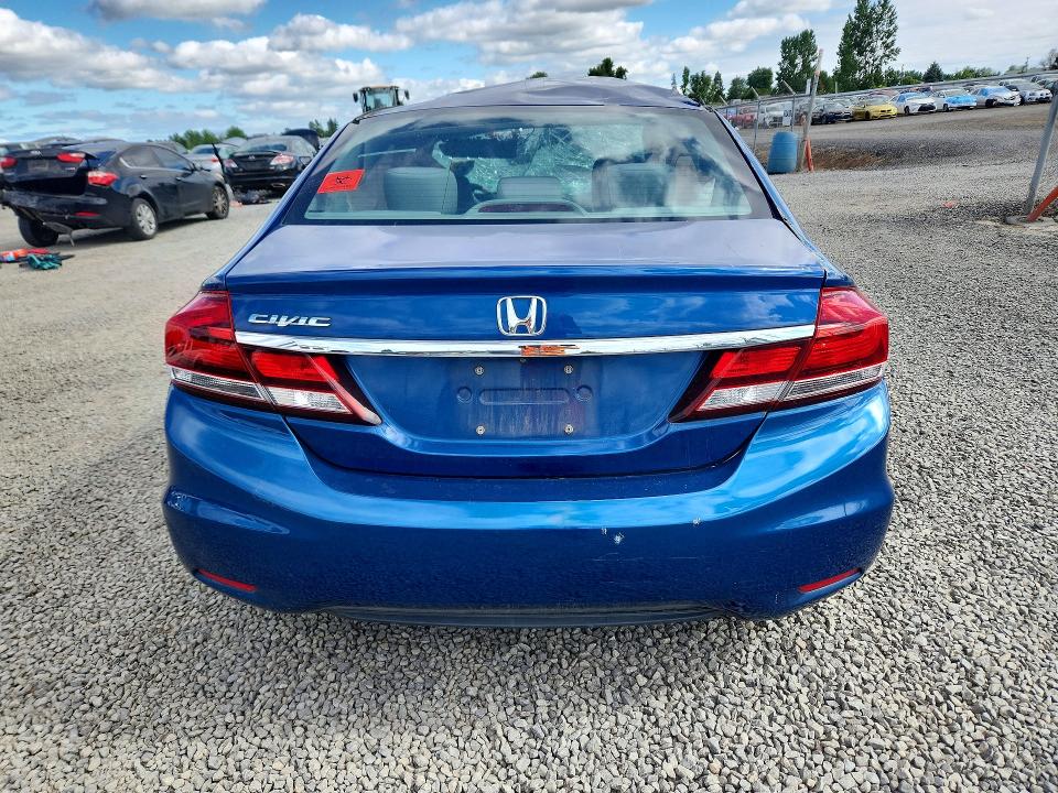 2014 Honda Civic მანქანა იყიდება აუქციონზე, vin: 19XFB2F51EE273448, აუქციონის ნომერი: 55811006