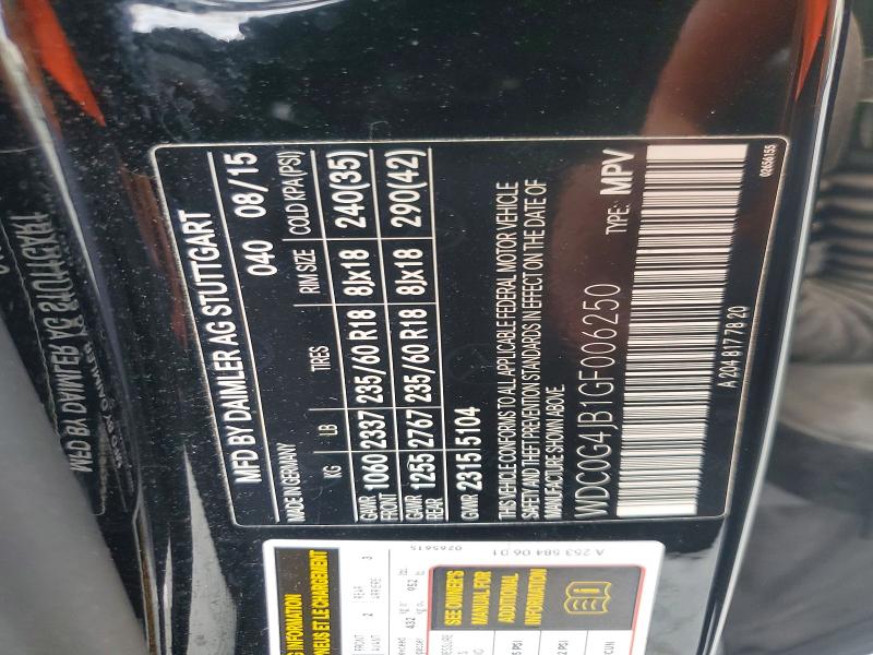 Продажа на аукционе авто 2016 Mercedes-benz Glc, vin: WDC0G4JB1GF006250, номер лота: 58318516
