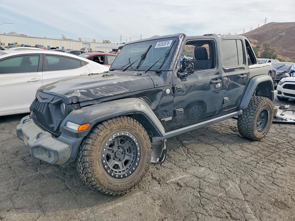 56352876 :رقم المزاد ، 1C4HJXDG3MW764993 vin ، 2021 Jeep Wrangler Unlimited مزاد بيع