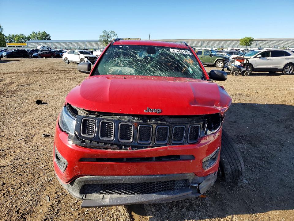 Продажа на аукционе авто 2021 Jeep Compass, vin: 3C4NJDEB7MT567044, номер лота: 57843176