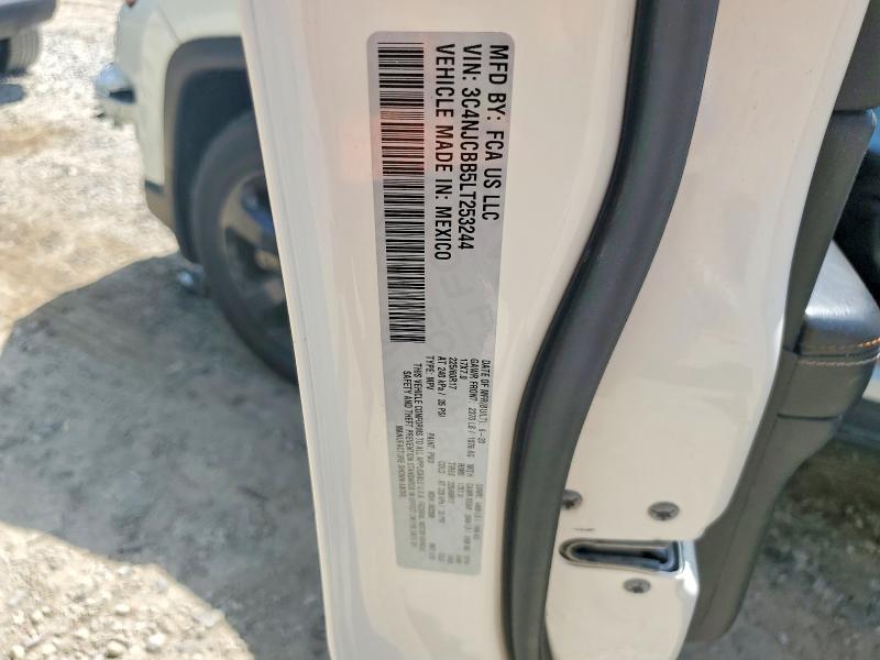 Продаж на аукціоні авто 2020 Jeep Compass, vin: 3C4NJCBB5LT253244, номер лоту: 58518486