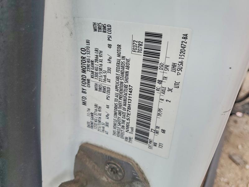 Aukcja sprzedaży 2017 Ford Transit Connect, vin: NM0LS7E78H1311457, numer aukcji: 57780326
