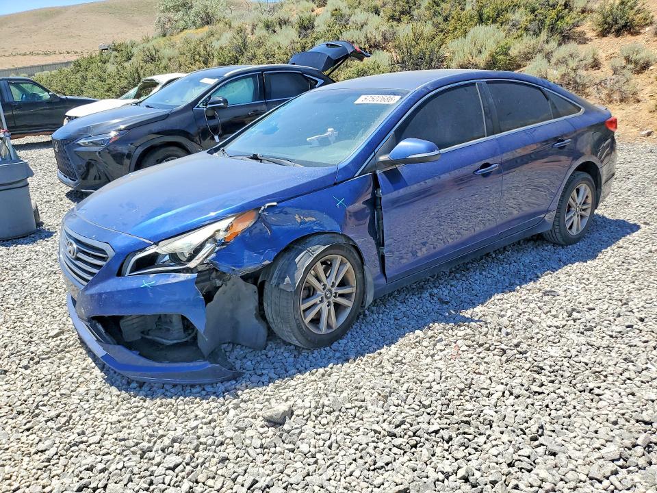 57522686 :رقم المزاد ، 5NPE24AA5FH198441 vin ، 2015 Hyundai Sonata مزاد بيع