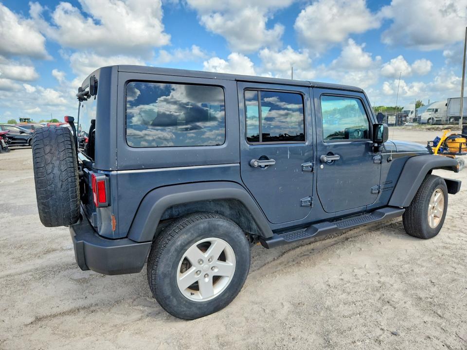 Продажа на аукционе авто 2016 Jeep Wrangler Unlimited, vin: 1C4BJWDGXGL207228, номер лота: 58917626