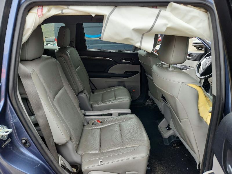 58952726 :رقم المزاد ، 5TDYKRFH2ES036730 vin ، 2014 Toyota Highlander مزاد بيع