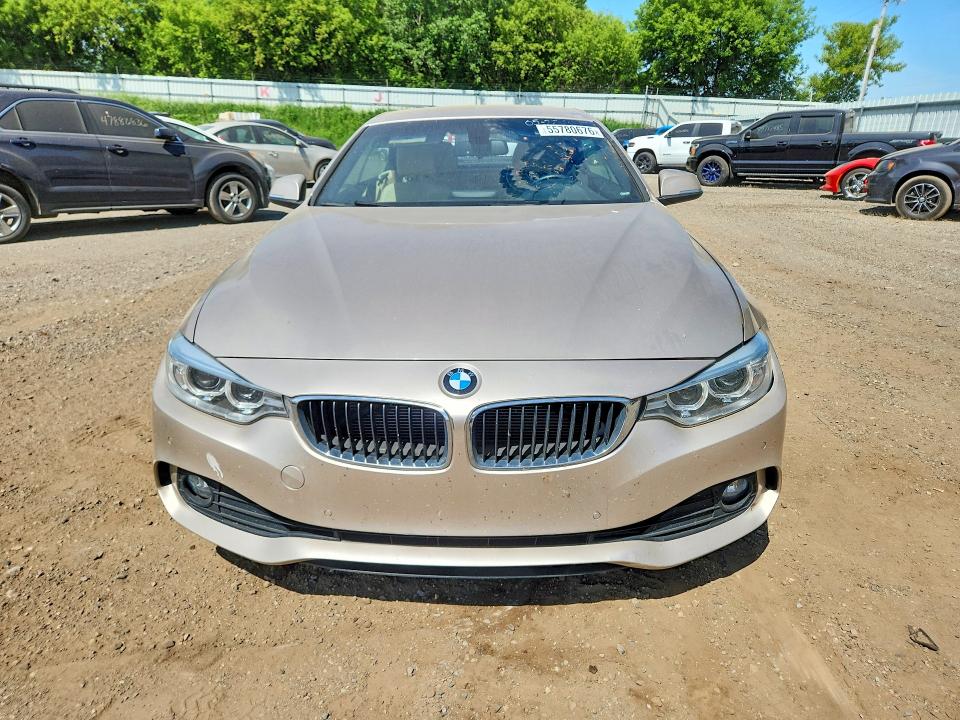 55780676 :رقم المزاد ، WBA3V5C5XFP753647 vin ، 2015 Bmw 428 مزاد بيع