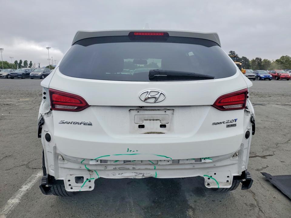 2017 Hyundai Santa Fe Sport მანქანა იყიდება აუქციონზე, vin: 5XYZW4LA1HG501826, აუქციონის ნომერი: 57428596