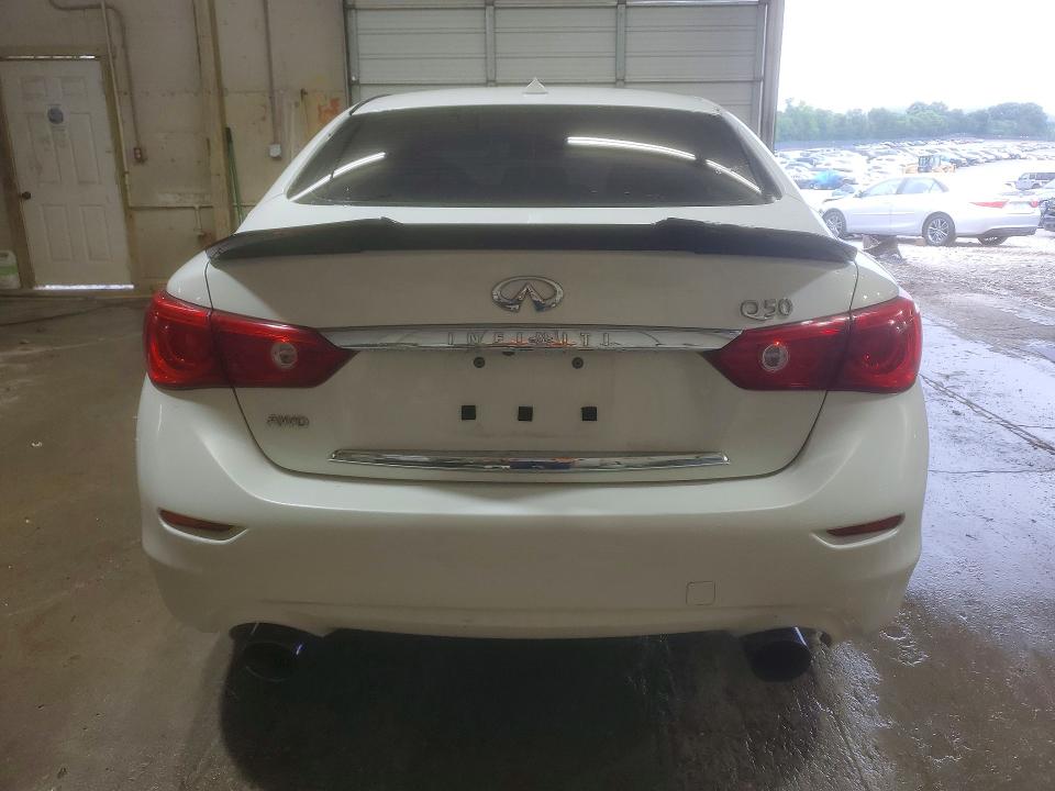 Aukcja sprzedaży 2014 Infiniti Q50, vin: JN1BV7AR5EM701183, numer aukcji: 55548416
