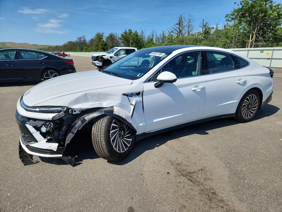 56581786 :رقم المزاد ، KMHL54JJ6SA114428 vin ، 2025 Hyundai Sonata Hybrid مزاد بيع