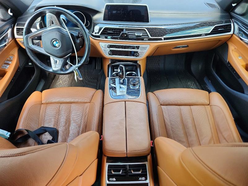 2019 Bmw 740 მანქანა იყიდება აუქციონზე, vin: WBA7E4C59KGV28271, აუქციონის ნომერი: 56196666