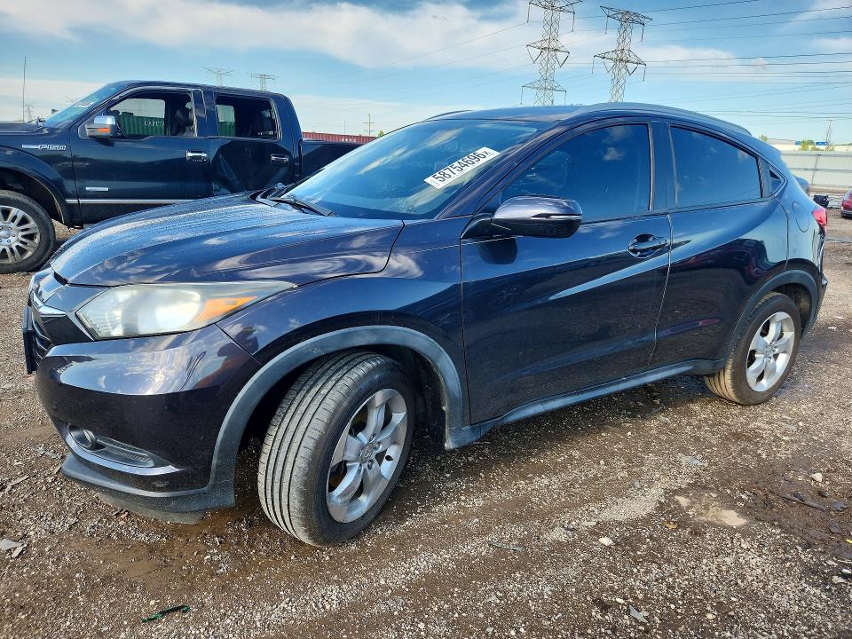 Продаж на аукціоні авто 2016 Honda Hr-v, vin: 3CZRU6H7XGM739992, номер лоту: 58754696