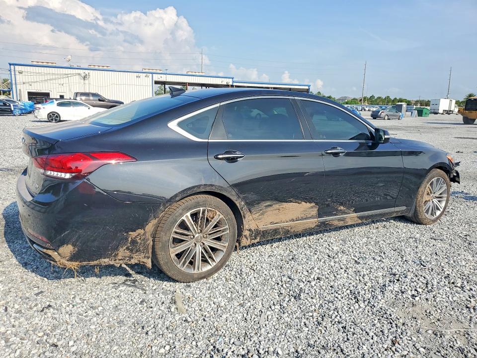 2018 Genesis G80 მანქანა იყიდება აუქციონზე, vin: KMHGN4JE4JU275412, აუქციონის ნომერი: 73344485
