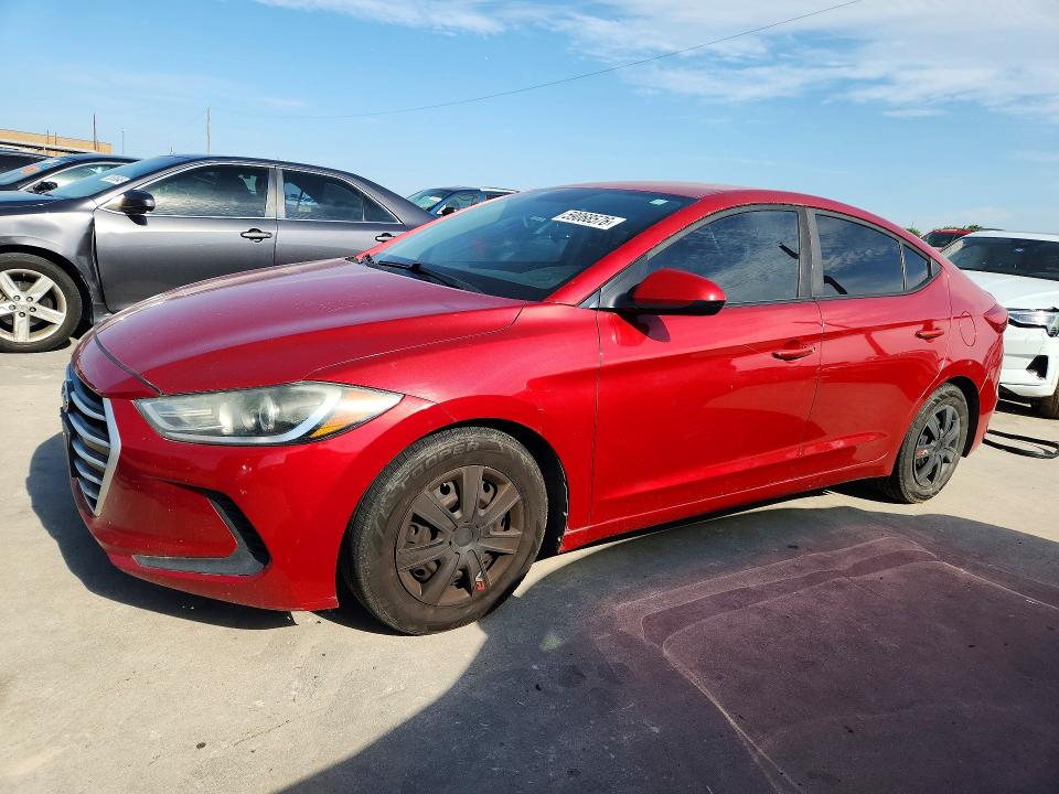 Продаж на аукціоні авто 2017 Hyundai Elantra, vin: 5NPD74LF8HH172151, номер лоту: 59068576