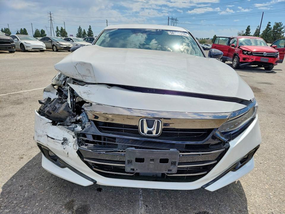 58431316 :رقم المزاد ، 1HGCV1F42MA037650 vin ، 2021 Honda Accord مزاد بيع