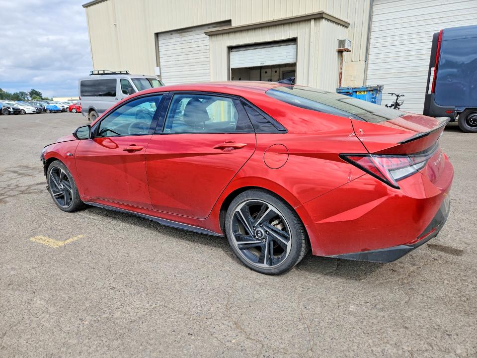 2022 Hyundai Elantra მანქანა იყიდება აუქციონზე, vin: KMHLR4AF7NU327021, აუქციონის ნომერი: 59316946