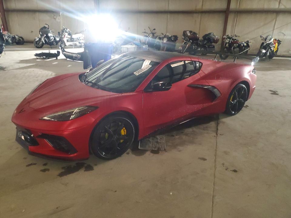 58097136 :رقم المزاد ، 1G1Y62D4XL5105218 vin ، 2020 Chevrolet Corvette مزاد بيع