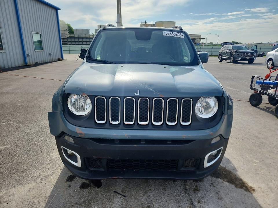 2018 Jeep Renegade მანქანა იყიდება აუქციონზე, vin: ZACCJABB9JPJ35579, აუქციონის ნომერი: 58835996
