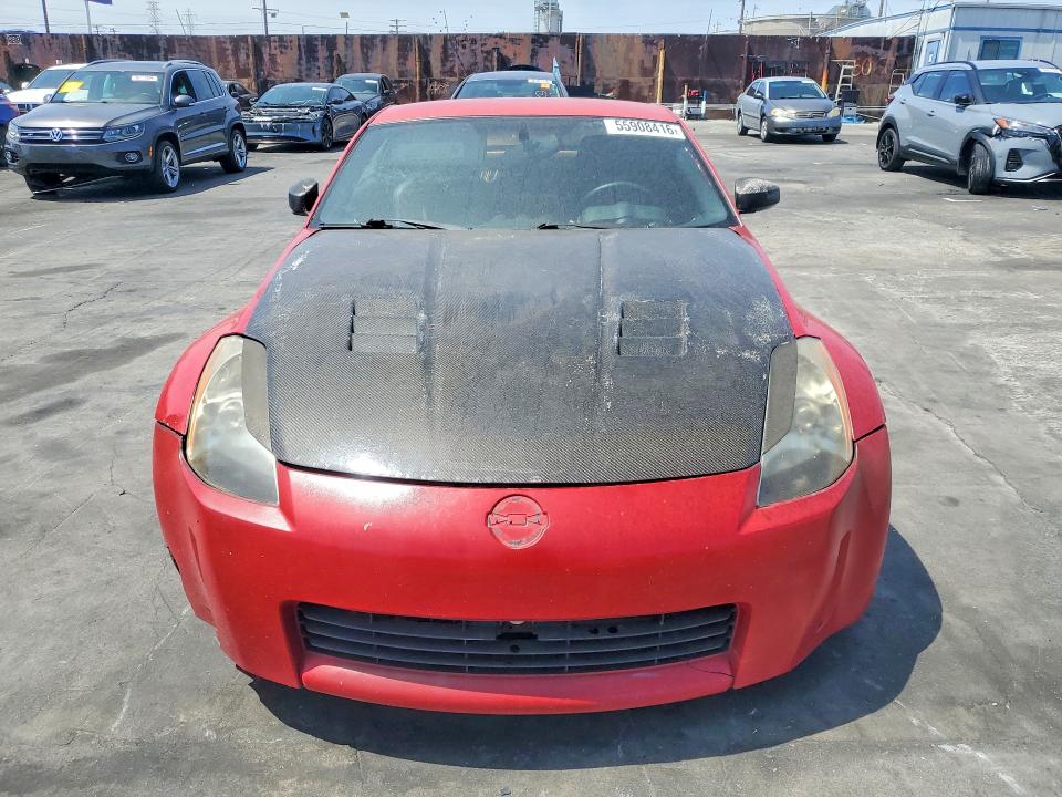 Продажа на аукционе авто 2004 Nissan 350z, vin: JN1AZ34D34T166139, номер лота: 55908416
