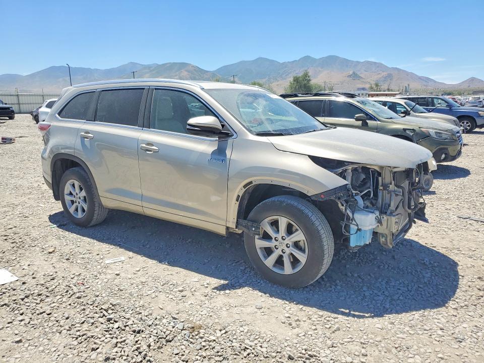 Продаж на аукціоні авто 2015 Toyota Highlander Hybrid, vin: 5TDDCRFHXFS012284, номер лоту: 57576776