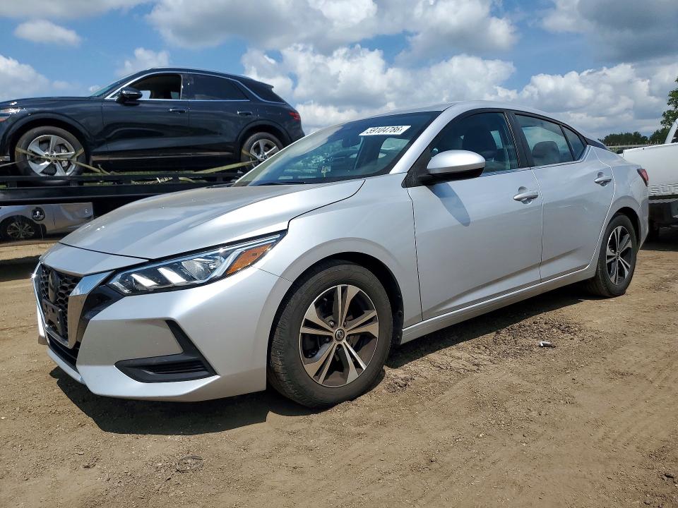 59104786 :رقم المزاد ، 3N1AB8CV0NY244123 vin ، 2022 Nissan Sentra مزاد بيع
