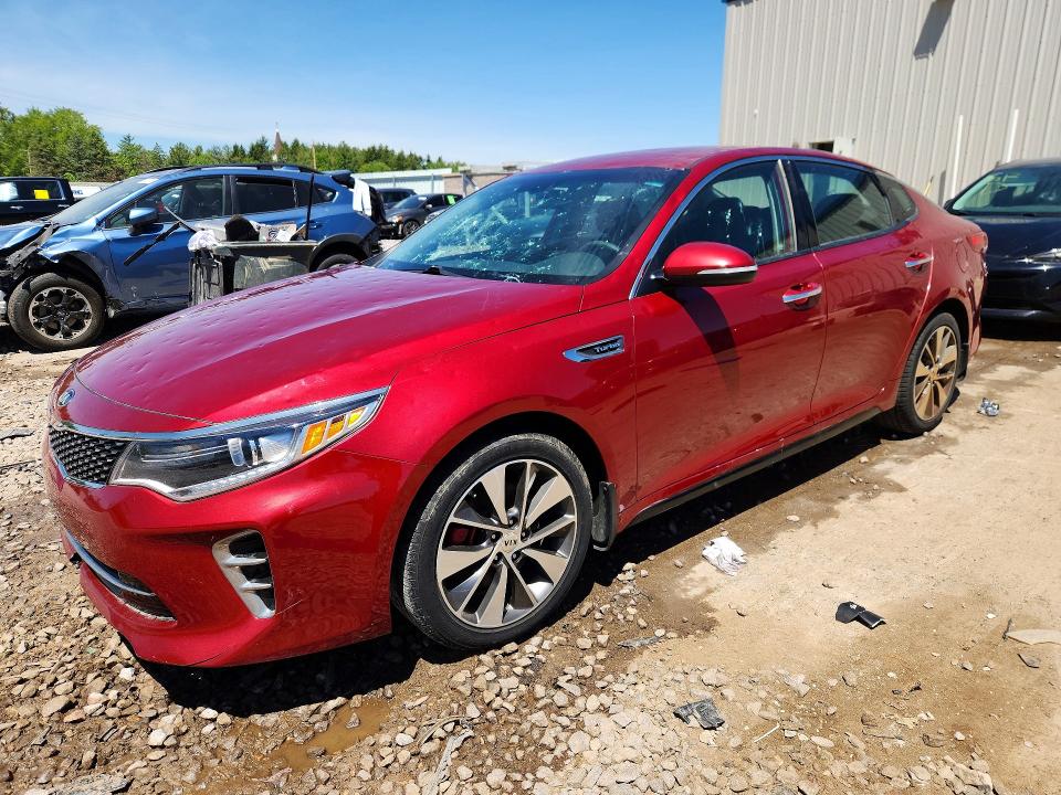 2016 Kia Optima მანქანა იყიდება აუქციონზე, vin: 5XXGW4L27GG064157, აუქციონის ნომერი: 54868396