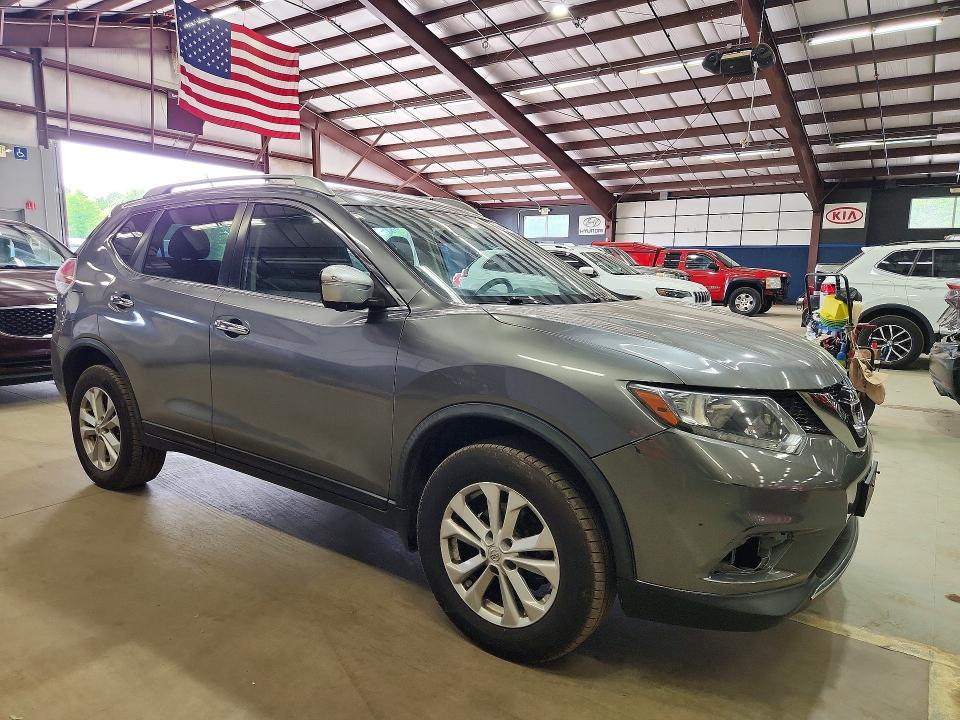 2016 Nissan Rogue მანქანა იყიდება აუქციონზე, vin: KNMAT2MV2GP695399, აუქციონის ნომერი: 56481796