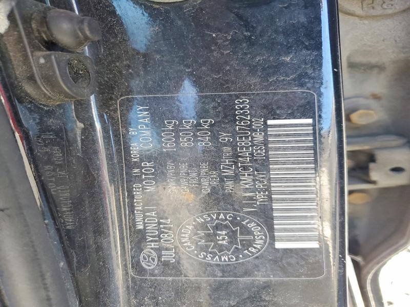 Продаж на аукціоні авто 2014 Hyundai Accent, vin: KMHCT4AE8EU762333, номер лоту: 56296616