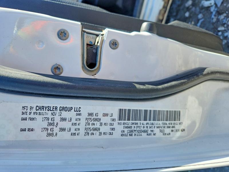 56779336 :رقم المزاد ، 1C6RR7MTXDS548602 vin ، 2013 Ram 1500 مزاد بيع