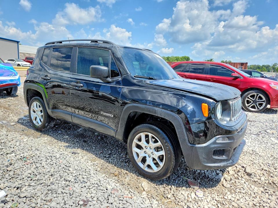 2018 Jeep Renegade მანქანა იყიდება აუქციონზე, vin: ZACCJBAB4JPJ21399, აუქციონის ნომერი: 76292645