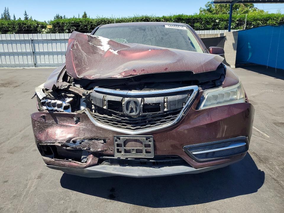 2015 Acura Mdx მანქანა იყიდება აუქციონზე, vin: 5FRYD4H46FB027671, აუქციონის ნომერი: 58088816