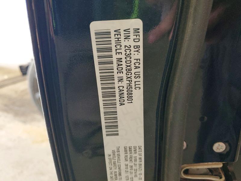 Продаж на аукціоні авто 2023 Dodge Charger, vin: 2C3CDXBGXPH508801, номер лоту: 55145586