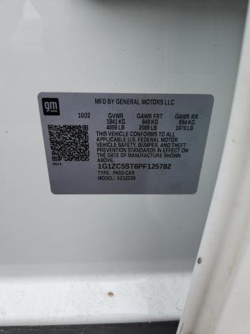 58077186 :رقم المزاد ، 1G1ZC5ST6PF125782 vin ، 2023 Chevrolet Malibu مزاد بيع