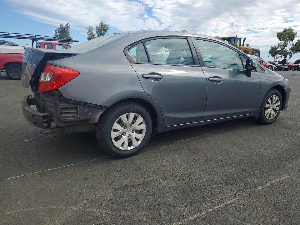 2012 Honda Civic მანქანა იყიდება აუქციონზე, vin: 19XFB2F52CE097748, აუქციონის ნომერი: 59115916